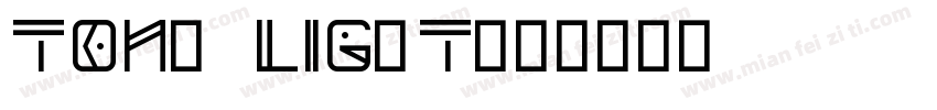 tony light字体转换